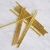 Imagen de Canudos de Papel Dourado Liso - 15 unidades