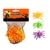 Enfeite Plástico Aranhas Halloween - 12 unidades - Cores - comprar online