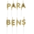 Vela Parabéns Balão - Cores - comprar online
