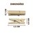 Mini Prendedores Madeira 3,5 cm - 15 unidades - comprar online