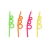 Vela Big Espiral Neon - 4 velas