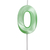 Vela Design Mini Verde - Números on internet