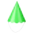 Chapéu Cone Silver Festas - Cores na internet