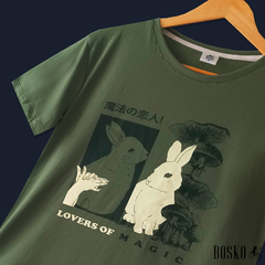 Remera Magic Lovers Olive - Unisex - Bosko Tienda