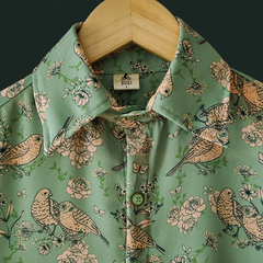 Garden Birds - Modelo Corto Boxy en internet
