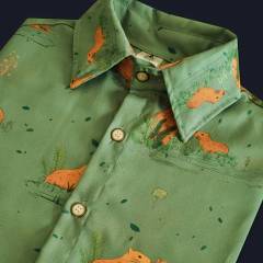 Capibara Garden - Modelo Corto Boxy - Bosko Tienda