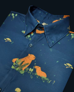 Blue Capibara - Modelo Corto Boxy en internet