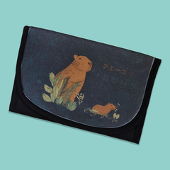 Billetera Grande - Capibara Grey Blue - comprar online