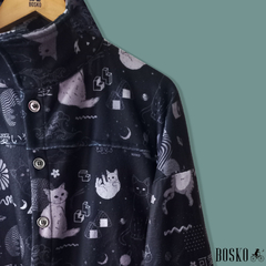 Greyscale Cats- Saco Unisex - Bosko Tienda