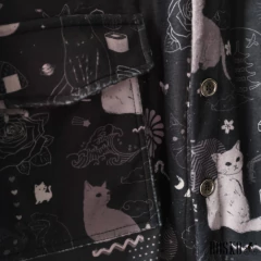 Greyscale Cats- Saco Unisex