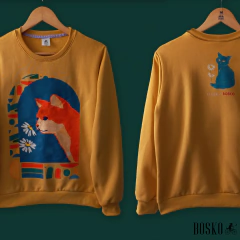 Kitten in the Window- Unisex - Bosko Tienda