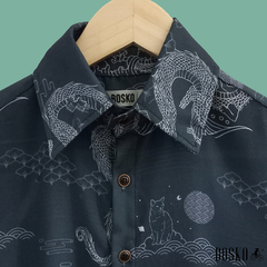 Cat Dragon Lines- Unisex