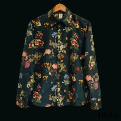 Fox Garden - Manga Larga Unisex