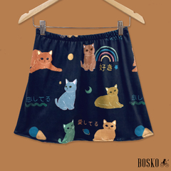 Falda Kitten Club Blue