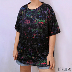 Remera Totoro Neon - Unisex Oversize - Bosko Tienda