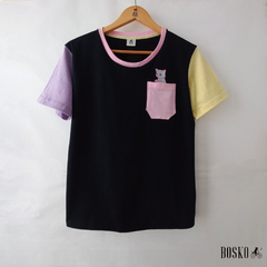 Remera Secret Cat Negro - Unisex - comprar online