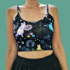 Neon Cats - Top - comprar online