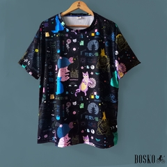Imagen de Remera Neon Cats - Unisex Oversize