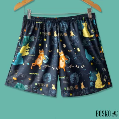 Neon Cats - Short Unisex en internet