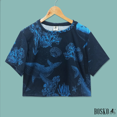 Remera Ocean Crop Boxy - Unisex