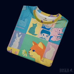 Pastel Land Sweater Gamuzado - Unisex - Bosko Tienda
