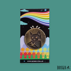 Pin Moon Cat