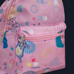 Pink Neon Cats - Mochila - comprar online