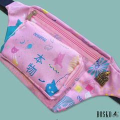 Riñonera - Pink Neon Cats - comprar online