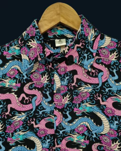 Shangai Neon - Manga Larga Unisex en internet