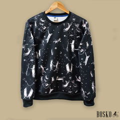 Space Dance Cats Buzo - Unisex en internet