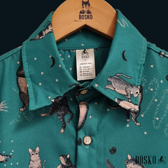 Space Dance Cats - Manga Larga Unisex - Bosko Tienda