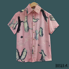 Space Dance Cats Pink- Unisex en internet