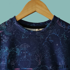 Totoro Neon Sweater Buzito liviano - Unisex en internet
