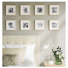 Wall de 8 cuadros 20x20 con tus fotos