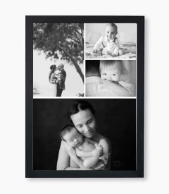 Diseño collage de 4 fotos irregular - comprar online