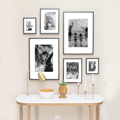 Set combinado de 6 cuadros