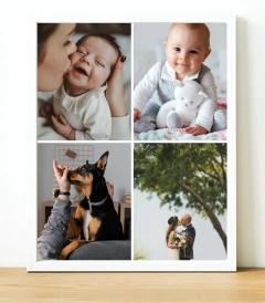 Diseño collage de 4 fotos - comprar online