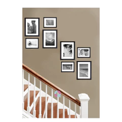 8 cuadros combinados con tus fotos