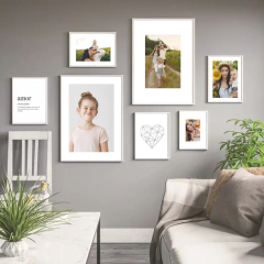 Wall de 7 cuadros con tus fotos