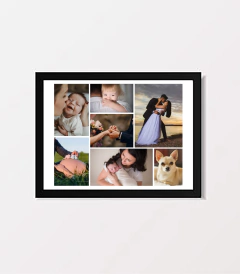 Diseño collage de 7 fotos