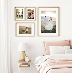 Set combinado de 4 cuadros con tus fotos