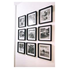9 cuadros 30x30 con tus fotos