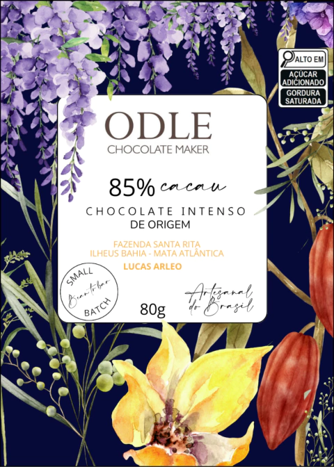 Chocolate Intenso 85% Cacau - Bahia