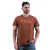 Camiseta Txc Marrom Logo Laranja 192031