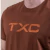 Camiseta Txc Marrom Logo Laranja 192031 - comprar online