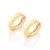 527093 Brinco Rommanel folheado a ouro argola de cartilagem 0,9 cm
