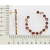 527098 Brinco Rommanel folheado a ouro maxi argola com cristais lilases