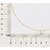 532520 Gargantilha Rommanel choker folheada a ouro fio trabalhado com zircônia coração