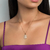 542668 Pingente Rommanel medalha folheado a ouro santa luzia