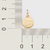542768 Pingente Rommanel medalha folheado a ouro espírito santo